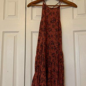 Abercrombie Smocked Open Back Dress